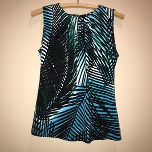 SALE!! Calvin Klein Tropical Tank Top